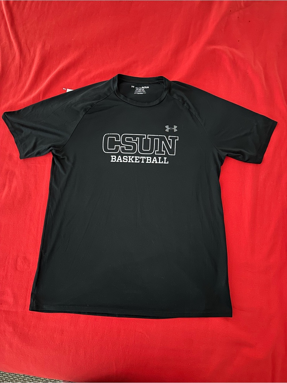 Under Armour CSUN Men’s Basketball Black T-Shirt